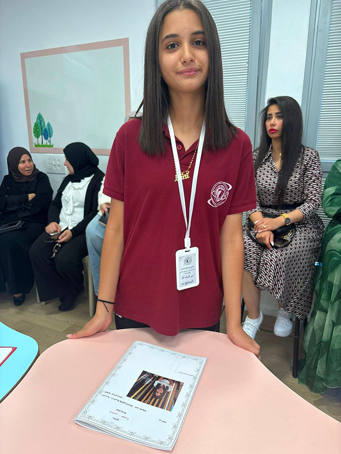 مشروع جذوري تحكي قصّتي في اعدادية دارالتربية والعلوم جلجولية